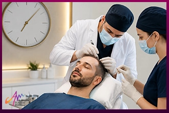 كم تستغرق عملية زراعة الشعر بالاقتطاف للحصول عليها؟